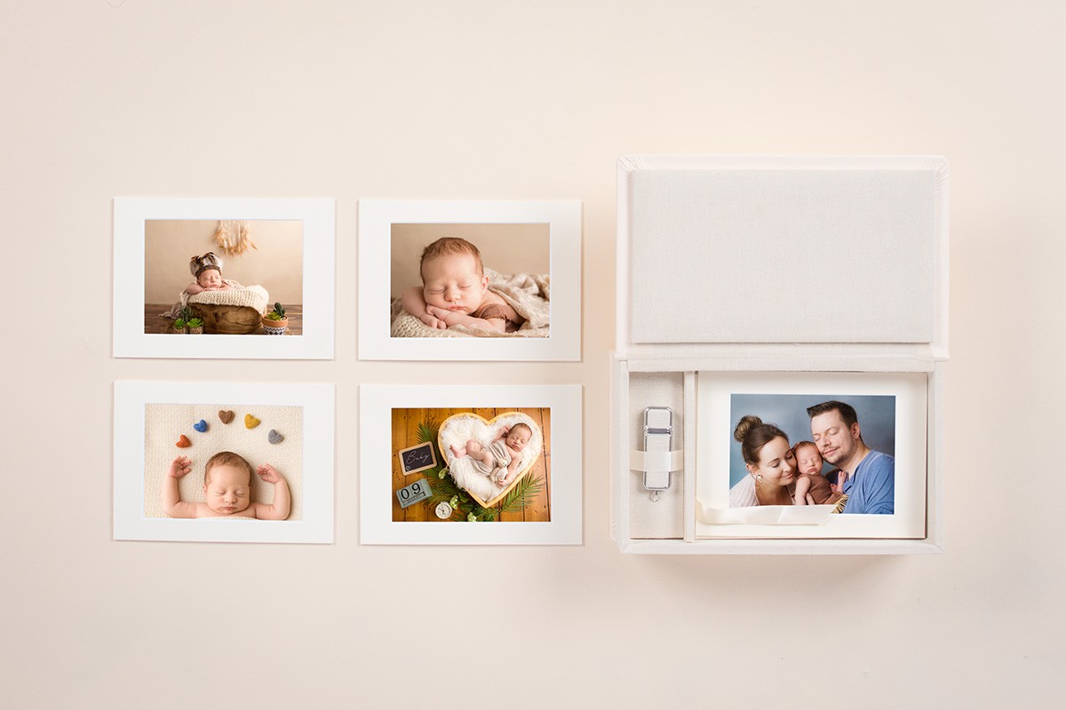 Fotos in Passepartout