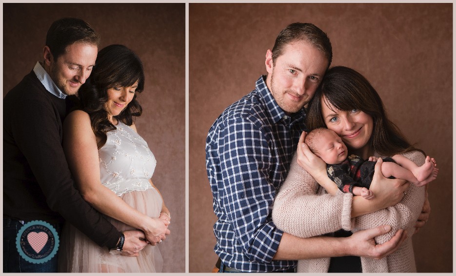Babybauchfotos und Babyfotos