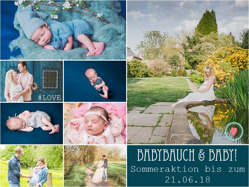 Babybauchshooting Neugeborenenfotos Aktionspreis