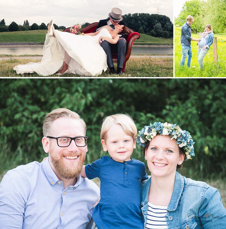 Hochzeitsfotografie und Familienfotografie