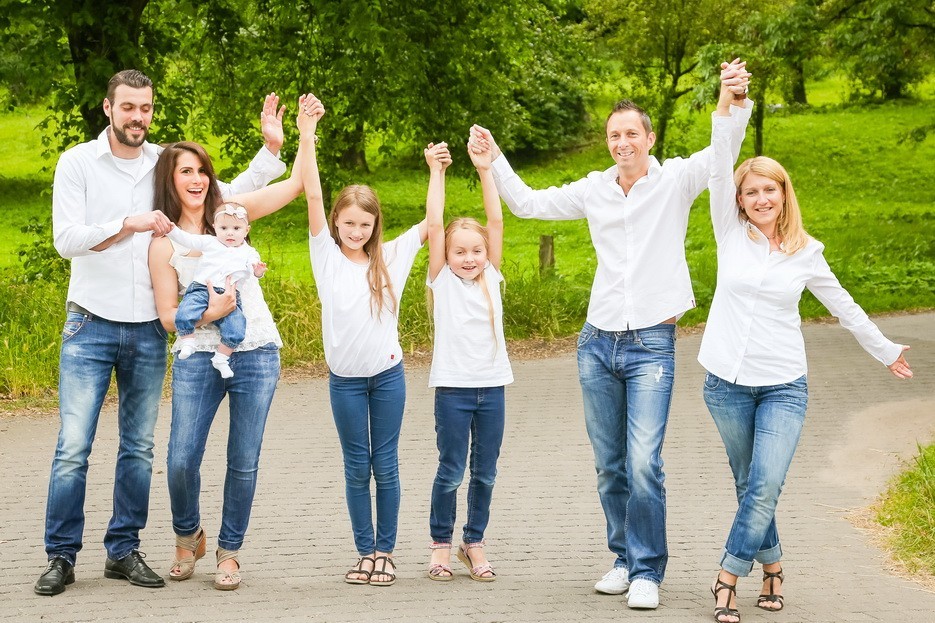 Familienfotoshooting
