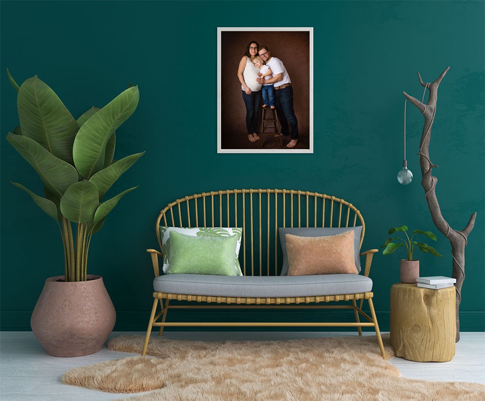 Familienfotos, Collage, Poster