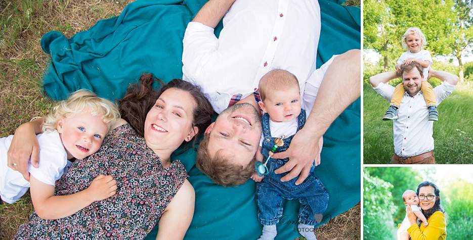 Draußenshooting Neugeborene