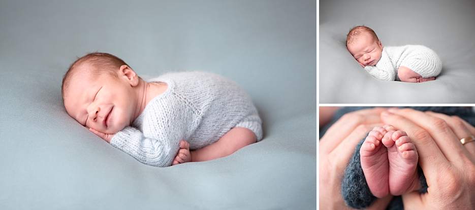 Babyfotos mit Herz