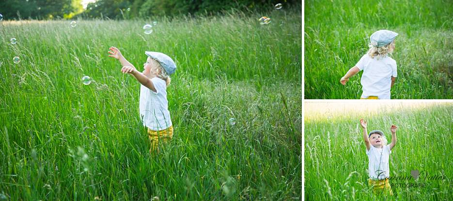 Draußenshooting Neugeborene