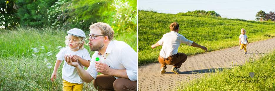 Draußenshooting Neugeborene